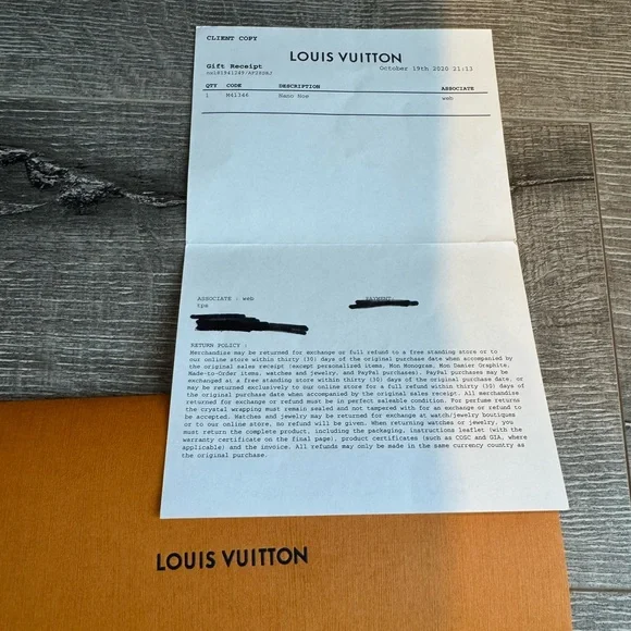 Louis Vuitton 100% authentic Monogram Nano Noe Bag M41346 - Picture 15 of 15